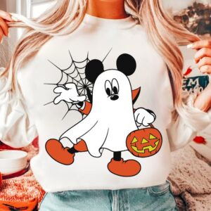 Retro Micey Mouse Halloween Png, Trendy Micey Mouse Halloween PNG, Trick Or Treat PNG, Spooky Season Png