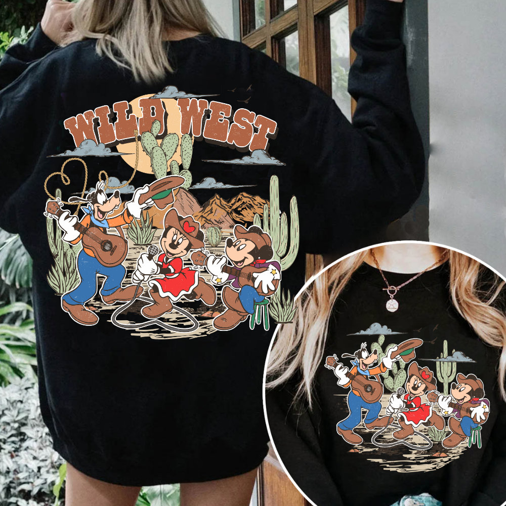 TrendybWild West PNG, Mouse And Friends Png, Vacay Mode Png, Magical Kingdom Png, Family Vacation Png, Family Trip, Cowb