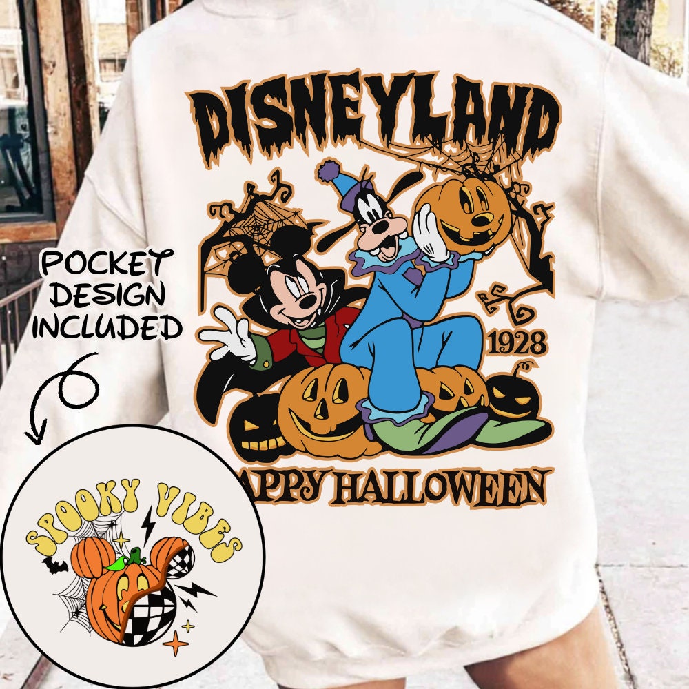 Retro Mouse Happy Halloween Png, Trendy Micey Mouse Halloween PNG, Trick Or Treat PNG, Halloween Png, Spooky Season Png,