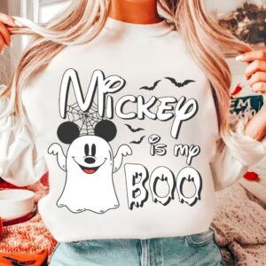 Micey is my Boo Halloween Png, Trendy Micey Mouse Halloween PNG, Trick Or Treat PNG, Halloween Png, Spooky Season Png, H