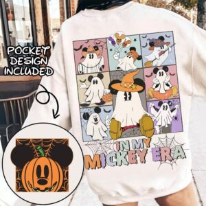 Retro Halloween In My Micey Era Png, Trendy Micey Mouse Halloween PNG, Trick Or Treat PNG, Spooky Season Png, Halloween