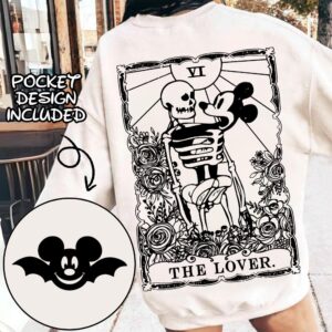 Retro Mouse The Lover Png, Trendy Micey Mouse Halloween PNG, Trick Or Treat PNG, Halloween Png, Spooky Season Png, Hallo