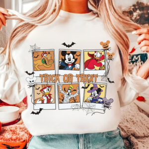 Retro Mouse Trick or treat Png, Trendy Micey Mouse Halloween PNG, Trick Or Treat PNG, Spooky Season Png, Halloween Pumpk