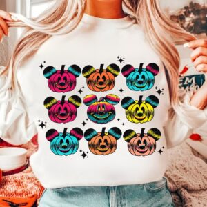 Retro Micey Mouse Halloween Pumpkin Png, Trendy Micey Mouse Halloween PNG, Trick Or Treat PNG, Spooky Season Png