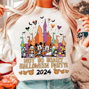 Retro Mouse Not so scary halloween party Png, Trendy Micey Mouse Halloween PNG, Trick Or Treat PNG, Spooky Season Png, H