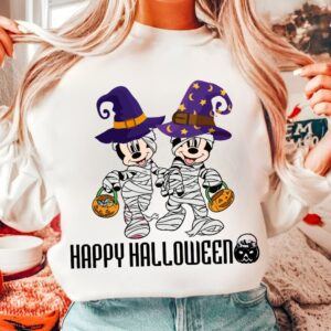 Retro Micey Mouse Halloween Png, Trendy Micey Mouse Halloween PNG, Trick Or Treat PNG, Spooky Season Png