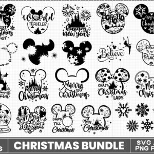 Cartoon Christmas svg Bundle, Cricut, Christmas Shirt svg, Clipart, Png, Svg, Holiday svg, Christmas Mug Svg Instant Dow