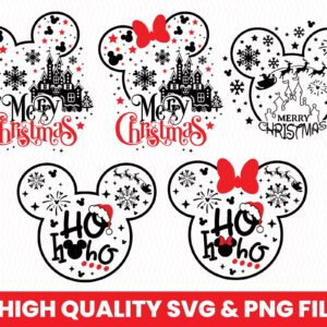 Cartoon Christmas svg Bundle, Cricut, Christmas Shirt svg, Clipart, Png, Svg, Holiday svg, Christmas Mug Svg, Bundle Mik