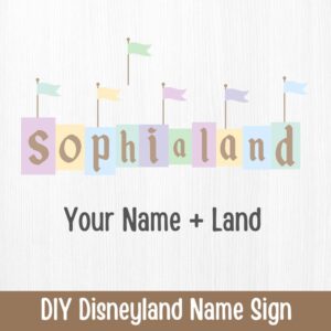 Personalize Diseyland Party Sign, Dineyland Party Decoration, Digital file, mouse and friends birthday party