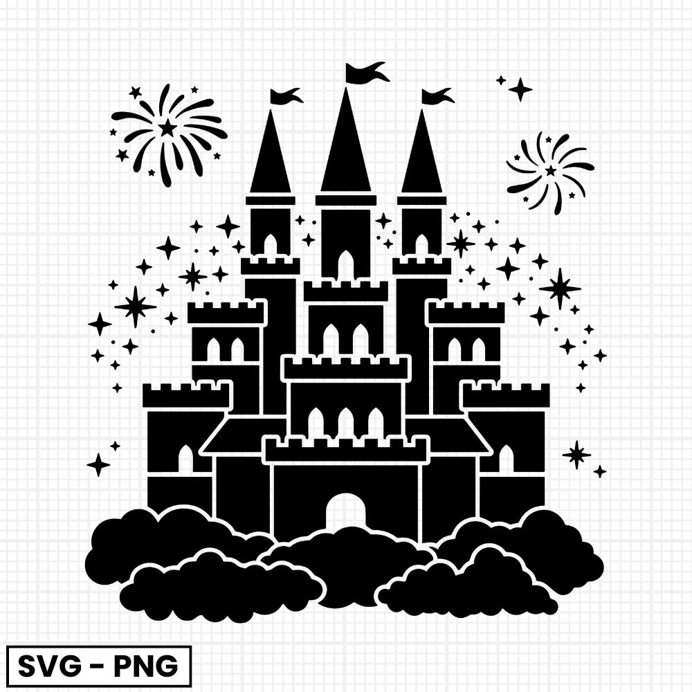 Mouse Castle svg, castle clipart, Heart Head Mikey mouse, magic kingdom svg, Mikey castle Dis ney, cut files for cricut